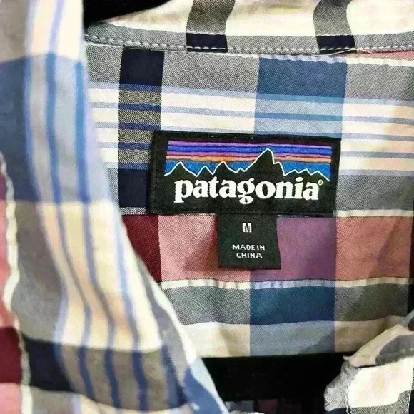 Patagonia Men’s El Ray Button Down Size Medium - Picture 4 of 7